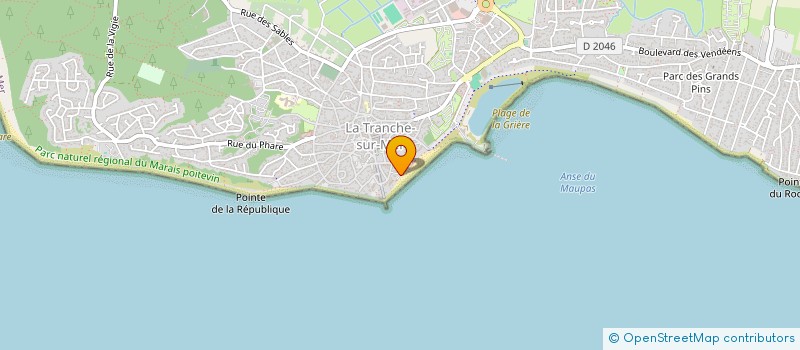 localisation de l'entreprise AUNIS à LA TRANCHE-SUR-MER