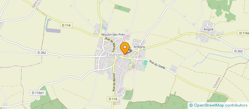 localisation de l'entreprise AUNIS EN SCENE  COURCON