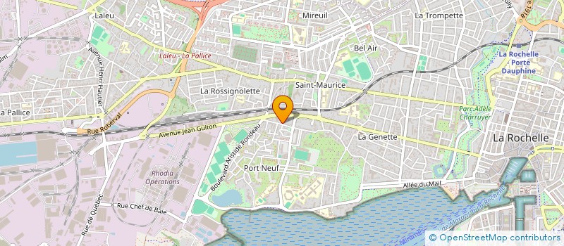 localisation de l'entreprise AUNIS MEDICAL HANDICAP 17  LA ROCHELLE