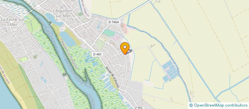 localisation de l'entreprise AUNIS MOTOS PIECES  L'AIGUILLON-LA-PRESQU'ILE