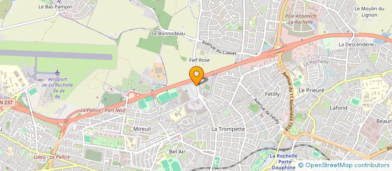 localisation de l'entreprise AUNIS VOYAGES  LAGORD