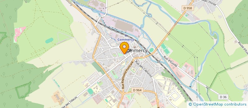 localisation de l'entreprise AUNY à COMMERCY