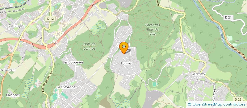 localisation de l'entreprise AUPA IMMO  ARMOY