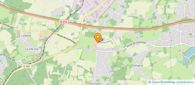 localisation de l'entreprise AUPACE à PORNICHET