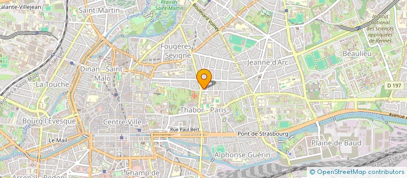 localisation de l'entreprise AUPAJE CONSEIL  RENNES