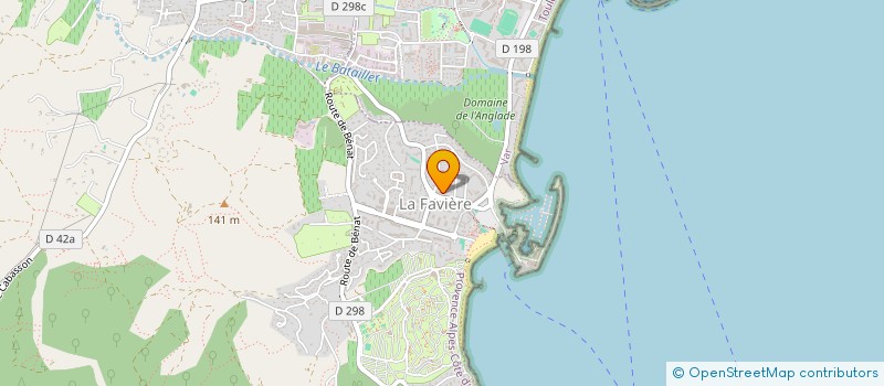 localisation de l'entreprise AUPAL à BORMES-LES-MIMOSAS