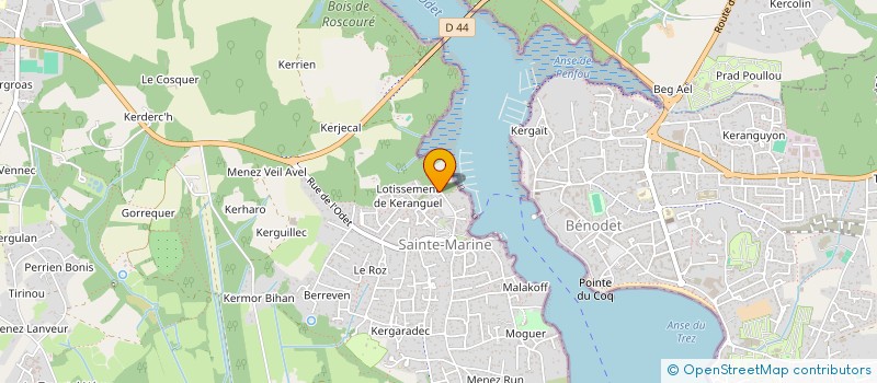 localisation de l'entreprise AUPALE  COMBRIT