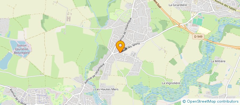 localisation de l'entreprise AUPAU5  TALMONT-SAINT-HILAIRE