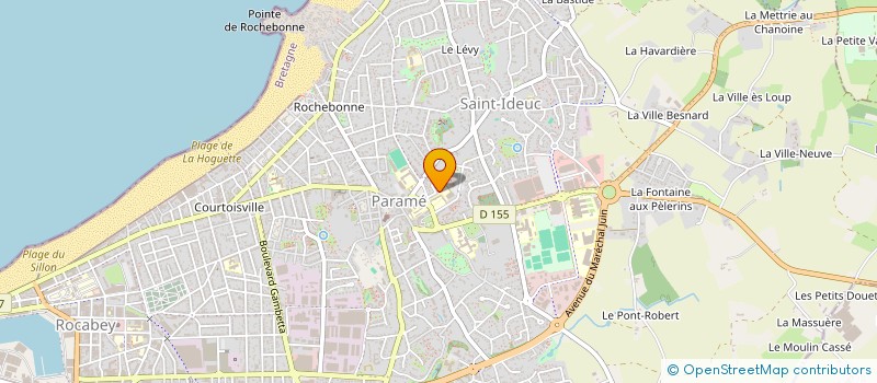 localisation de l'entreprise AUPAUDO  SAINT-MALO