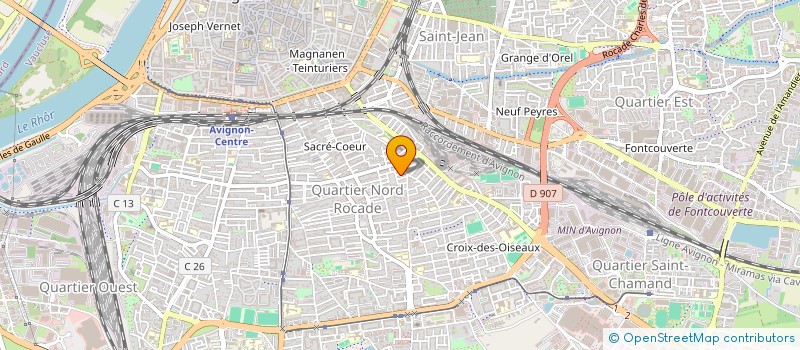 localisation de l'entreprise AUPETIT-TOUREL  AVIGNON