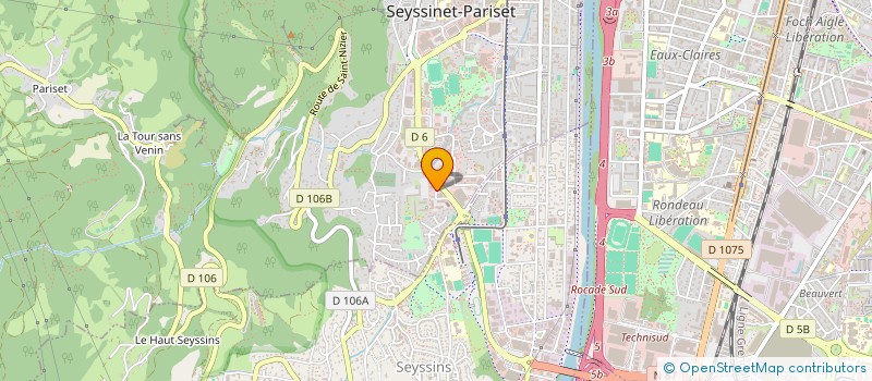 localisation de l'entreprise AUPHYS TECHNOLOGIE à SEYSSINET-PARISET