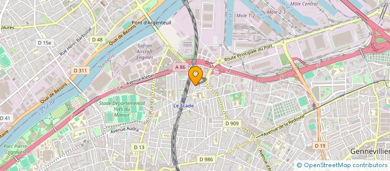 localisation de l'entreprise AUPICON INDIVISION à COLOMBES