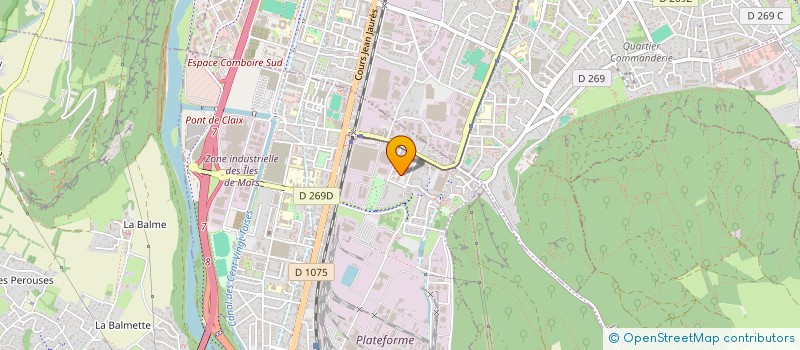 localisation de l'entreprise AUPONKICONTA  LE PONT-DE-CLAIX