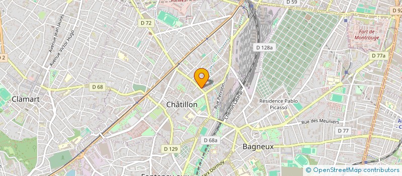 localisation de l'entreprise AUPRA DANCE SARL à CHATILLON