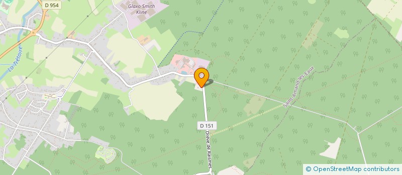 localisation de l'entreprise AUPRES DE MON CHENE  SAINT-AMAND-LES-EAUX