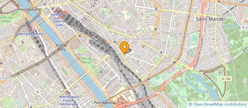 localisation de l'entreprise AUPRES DU BOUCHER à PARIS