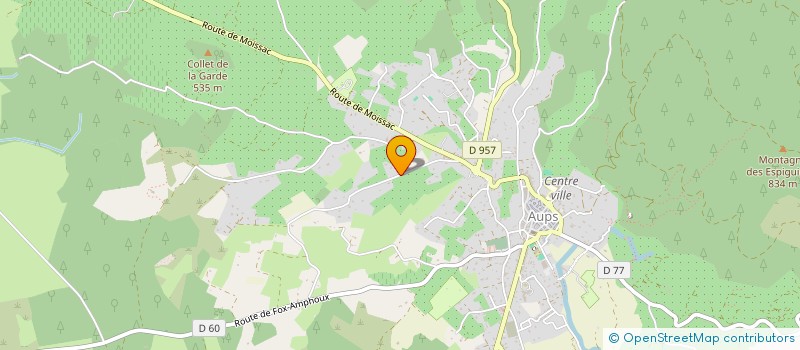 localisation de l'entreprise AUPS CONSTRUCTION RENOVATION  AUPS