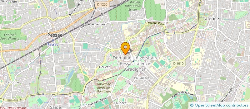 localisation de l'entreprise AUPUS FORMATION à PESSAC