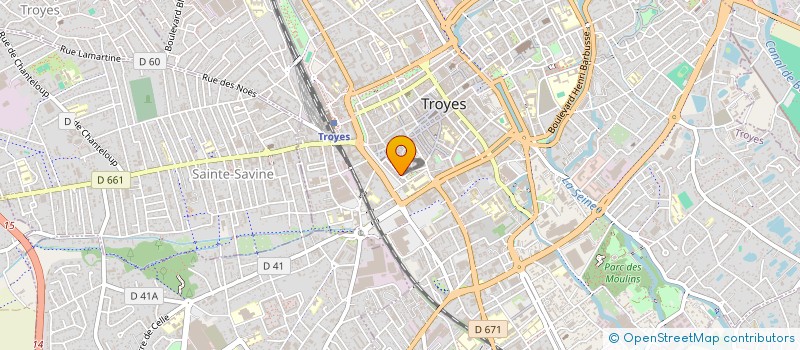 localisation de l'entreprise AUPY FRERES ET COMPAGNIE à TROYES