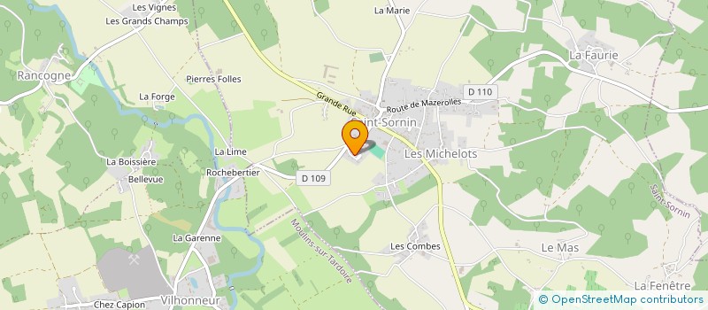 localisation de l'entreprise AUPY JARDIN MAISON ET LOISIRS à MONTBRON