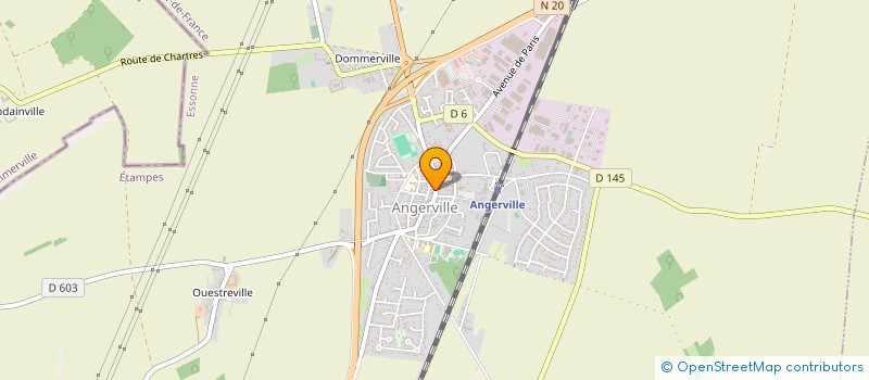 localisation de l'entreprise AUQUEI  ANGERVILLE