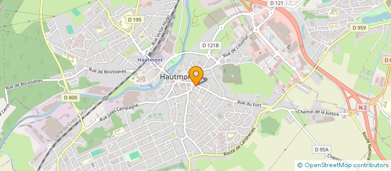 localisation de l'entreprise AUQUIERT ENERGIES SERVICES à HAUTMONT