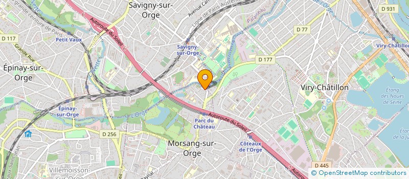 localisation de l'entreprise AUR à MORSANG-SUR-ORGE
