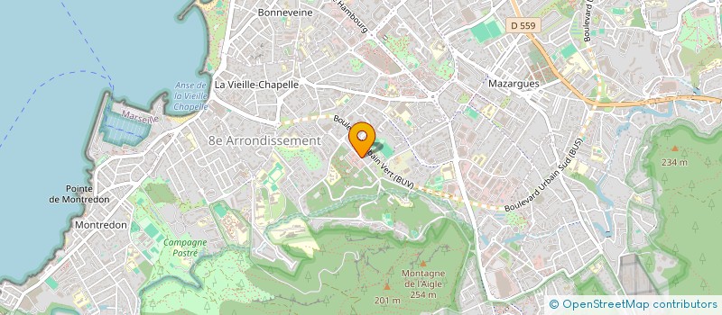 localisation de l'entreprise AURA à MARSEILLE
