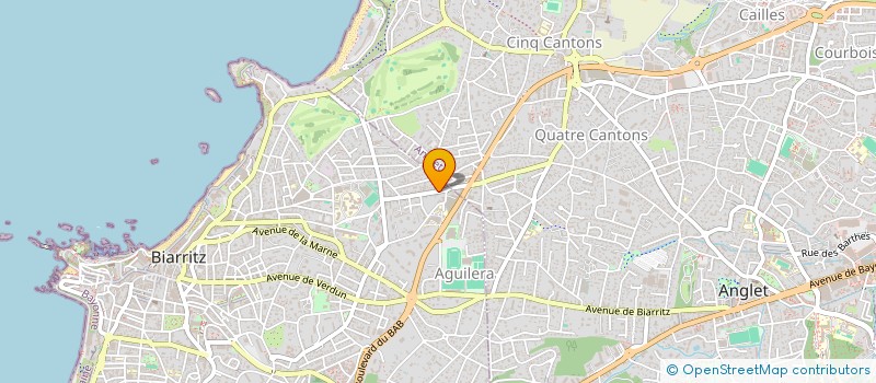 localisation de l'entreprise AURA  BIARRITZ