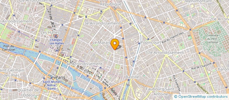 localisation de l'entreprise AURA  PARIS