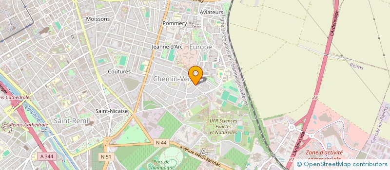 localisation de l'entreprise AURA&ATTITUDE  REIMS