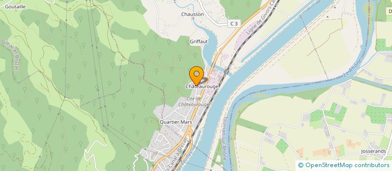 localisation de l'entreprise AURA CONTROLE à SAINT-GEORGES-LES-BAINS