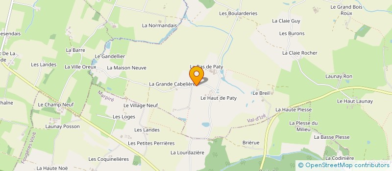 localisation de l'entreprise AURA CRISTAL IMMO  VAL-D'IZE