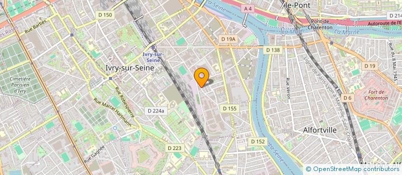 localisation de l'entreprise AURA D  IVRY-SUR-SEINE
