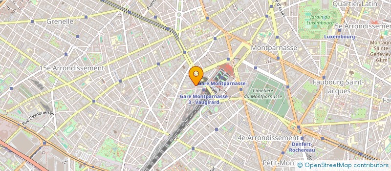 localisation de l'entreprise AURA DESIGN à PARIS