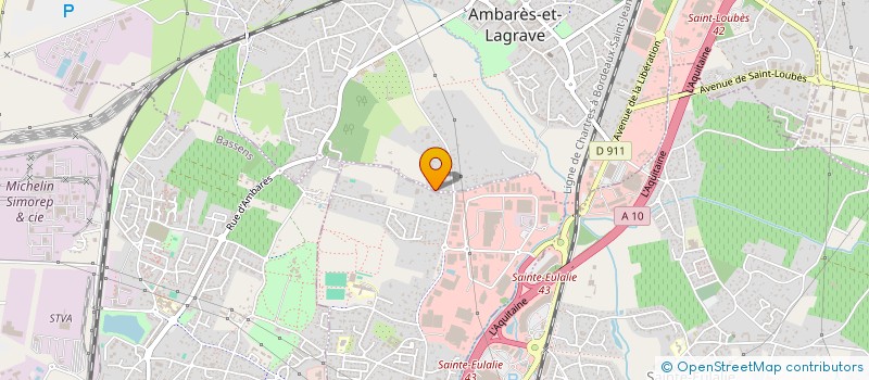 localisation de l'entreprise AURA GROUP à AMBARES-ET-LAGRAVE
