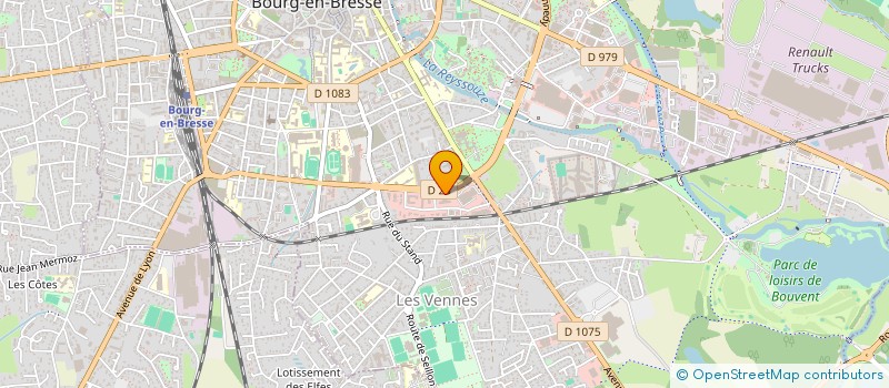 localisation de l'entreprise AURA HLM AIN à BOURG-EN-BRESSE