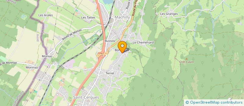 localisation de l'entreprise AURA NEXTGEN  SAINT-CERGUES