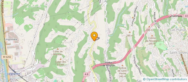 localisation de l'entreprise AURA STUDIO  NICE