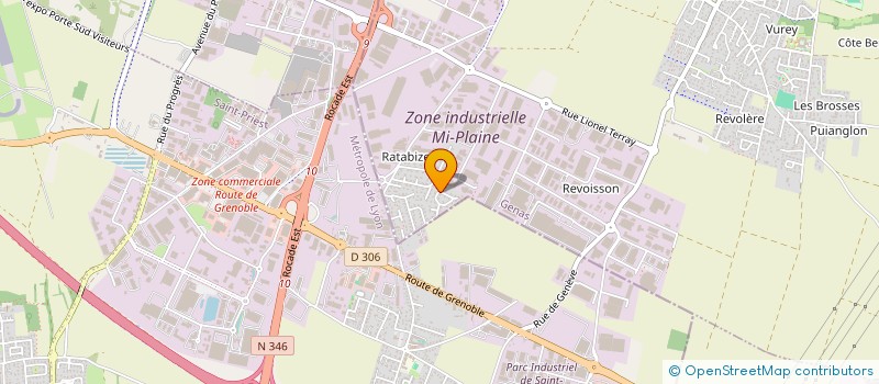 localisation de l'entreprise AURACLE PATRIMOINE  GENAS