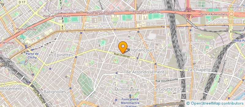 localisation de l'entreprise AURACOM à PARIS