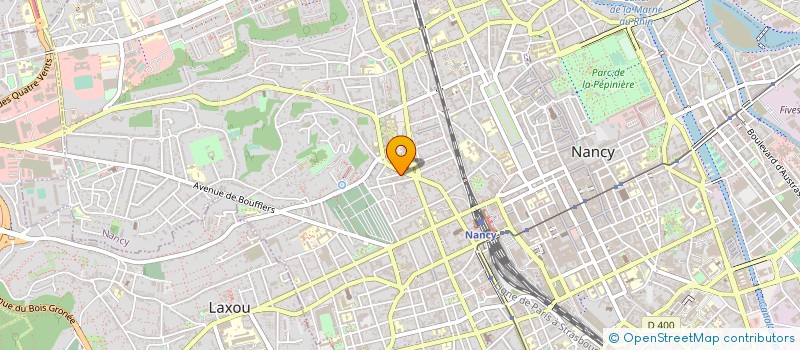 localisation de l'entreprise AURAD à NANCY