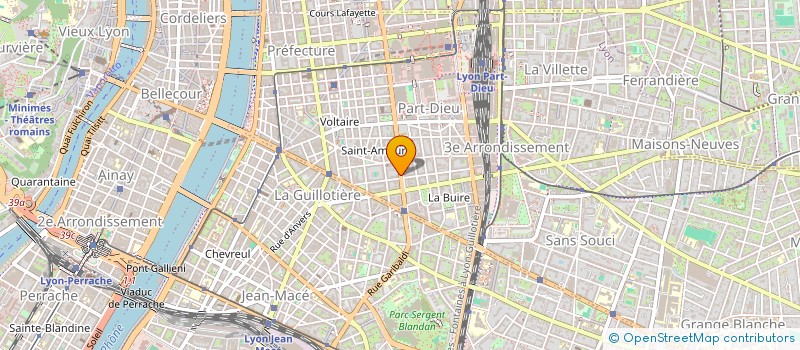 localisation de l'entreprise AURAJURIS  LYON