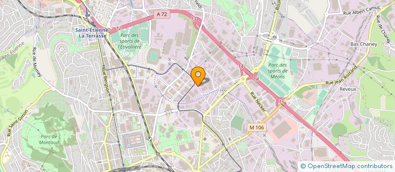localisation de l'entreprise AURALAW à SAINT-ETIENNE