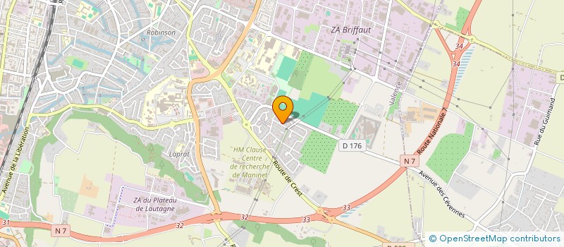 localisation de l'entreprise AURALEX à VALENCE
