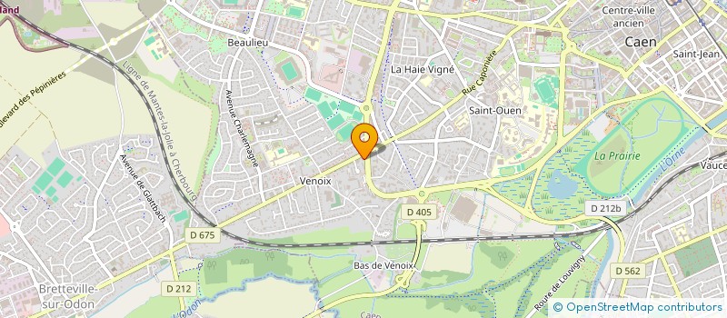 localisation de l'entreprise AURANE & CO à CAEN