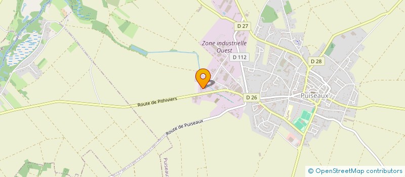localisation de l'entreprise AURANGE à PUISEAUX