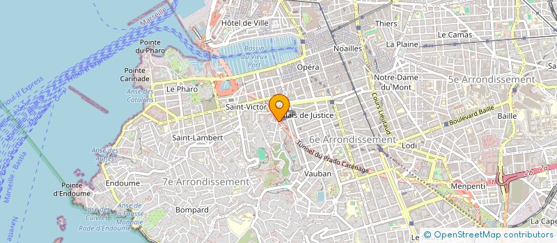 localisation de l'entreprise AURANNE à MARSEILLE