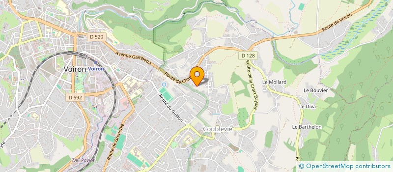 localisation de l'entreprise AURASENSE  COUBLEVIE