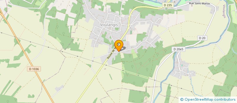 localisation de l'entreprise AURATECH à VOULANGIS